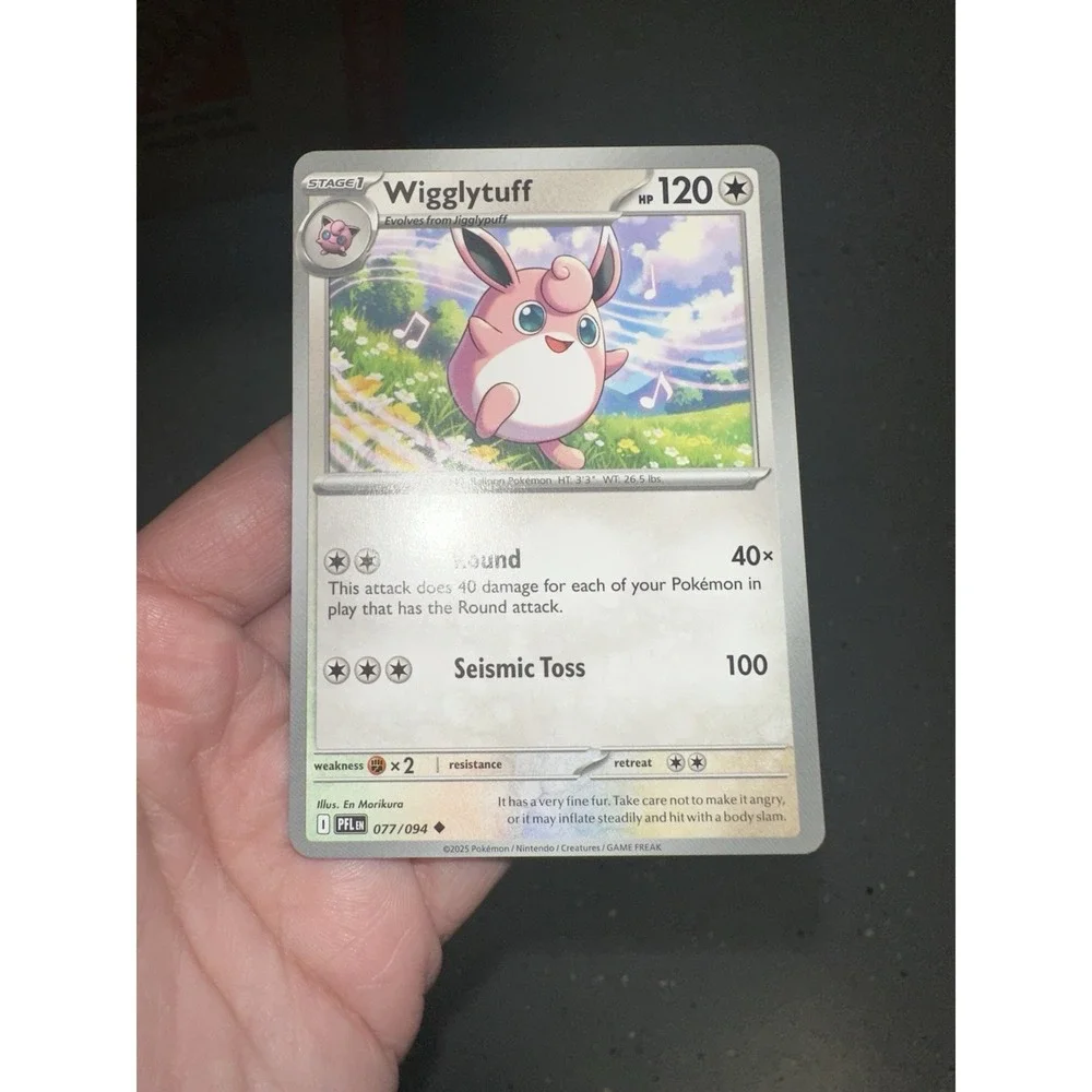 8 miscut / misprint‎ ERROR pokemon cards wigglytuff, roserade, ultra ball NM-dmg